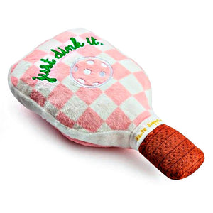 Pink Checker Pickleball Paddle