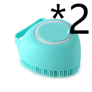 Dog Bath Massage Brush