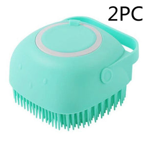 Dog Bath Massage Brush