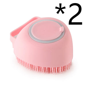 Dog Bath Massage Brush