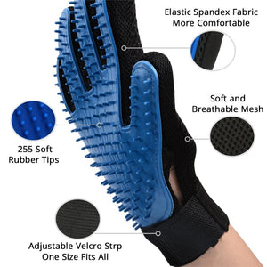 Grooming Deshedding Massage Glove