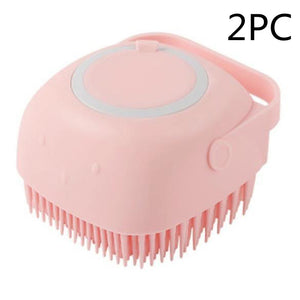 Dog Bath Massage Brush